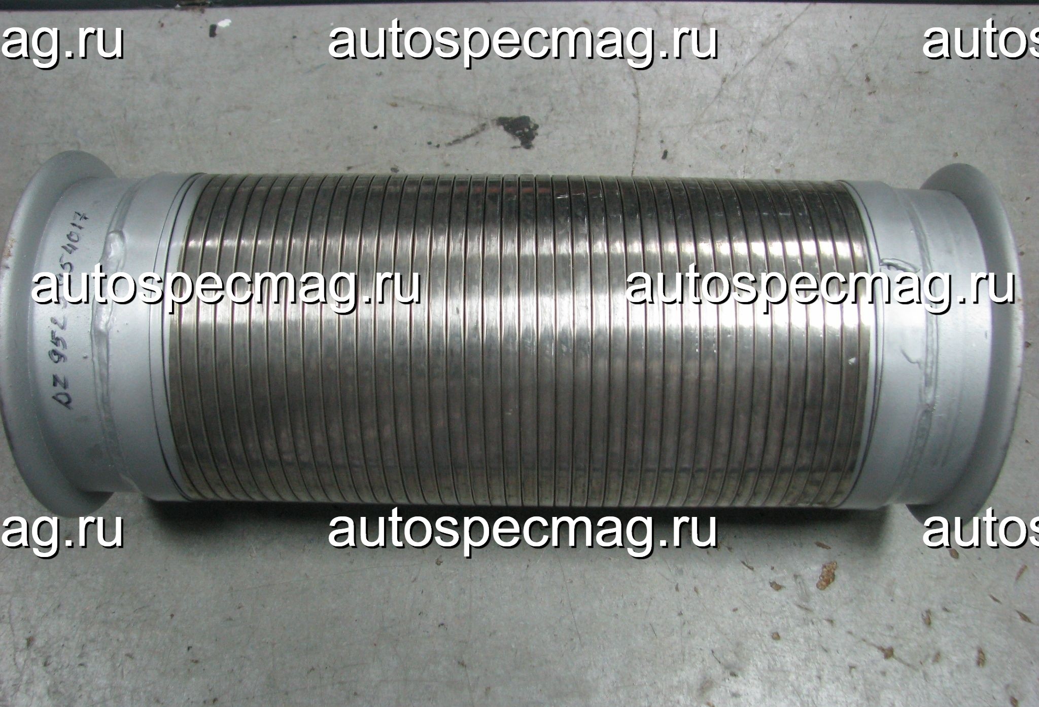 Гофра глушителя прямая (L=350мм) (В ОПЛЕТКЕ) F3000 SHAANXI (DZ95259540017)